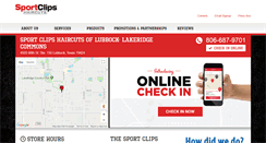 Desktop Screenshot of haircutmen98thstlubbocktx.com