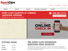 Tablet Screenshot of haircutmen98thstlubbocktx.com